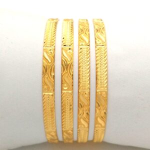Gold hallmark khila bangle - PK1097