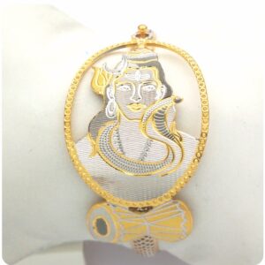 GOLD HALLMARK LOCK BANGLE - LL1088