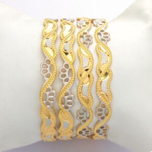 GOLD HALLMARK cNC BANGLE - CP1072