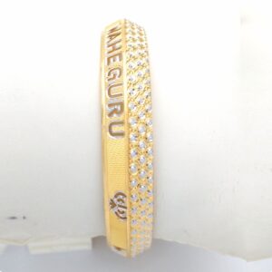 Gold hallmark panjabi kada - ckp1069