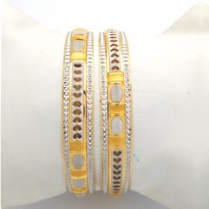 GOLD HALLMARK CNC LASER BANGLE - CLJ1047