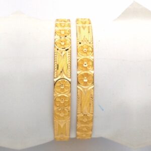 GOLD HALLMARK KHILA BANGLE - PK1035