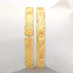 GOLD HALLMARK KHILA BANGLE - PK1033