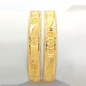 GOLD HALLMARK KHILA BANGLE - PK1031