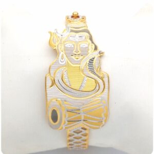 GOLD HALLMARK LOCK BANGLE - LL2028
