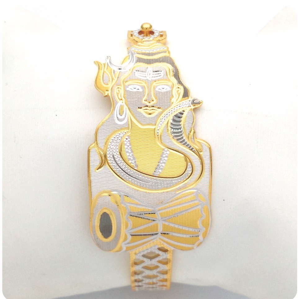 GOLD HALLMARK LOCK BANGLE - LL2028