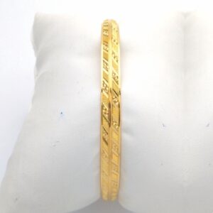 GOLD HALLMARK PUNJABI KADA - KS1021