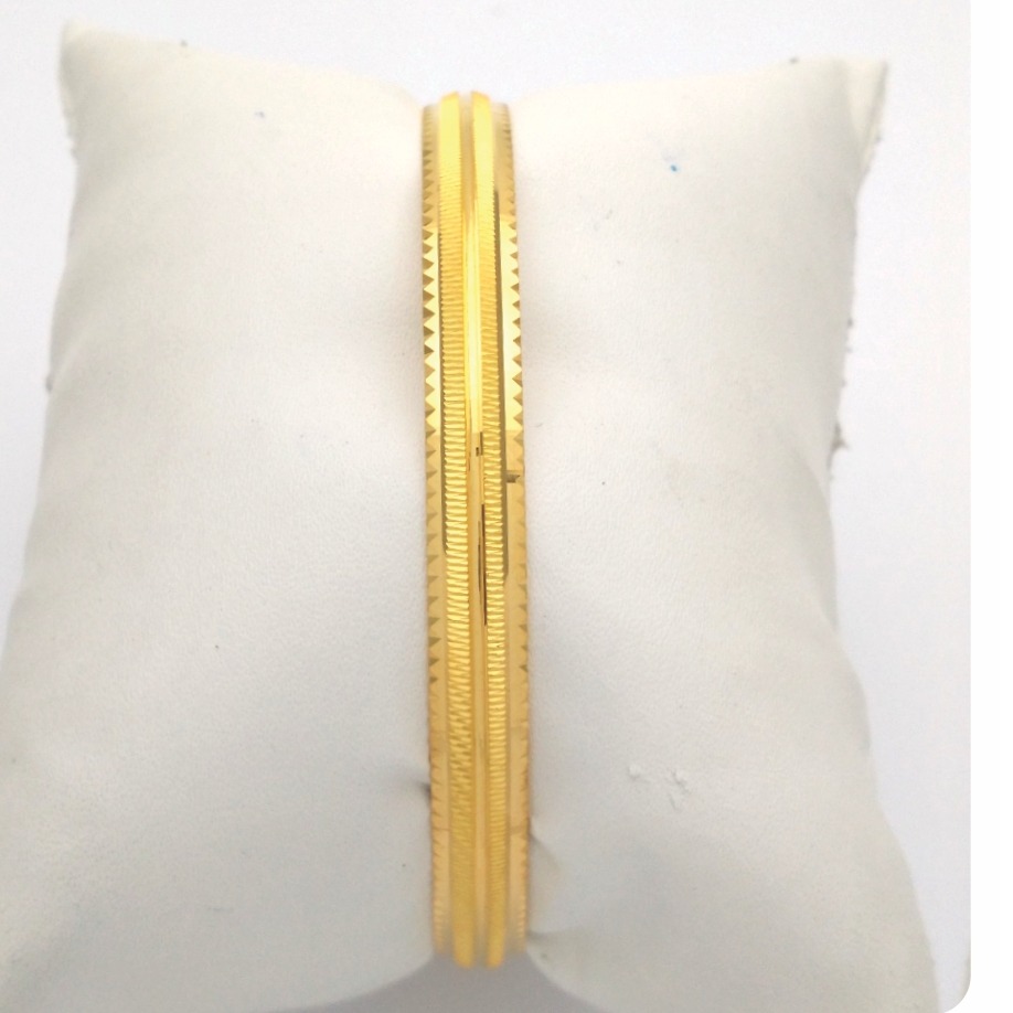 Gold hallmark panjabi kada - ks1019