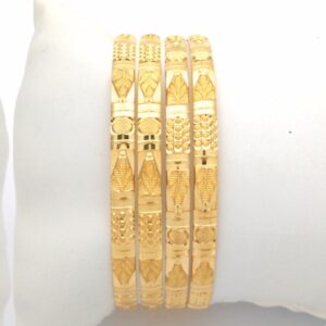 GOLD HALLMARK KHILA BANGLE - HKP1014