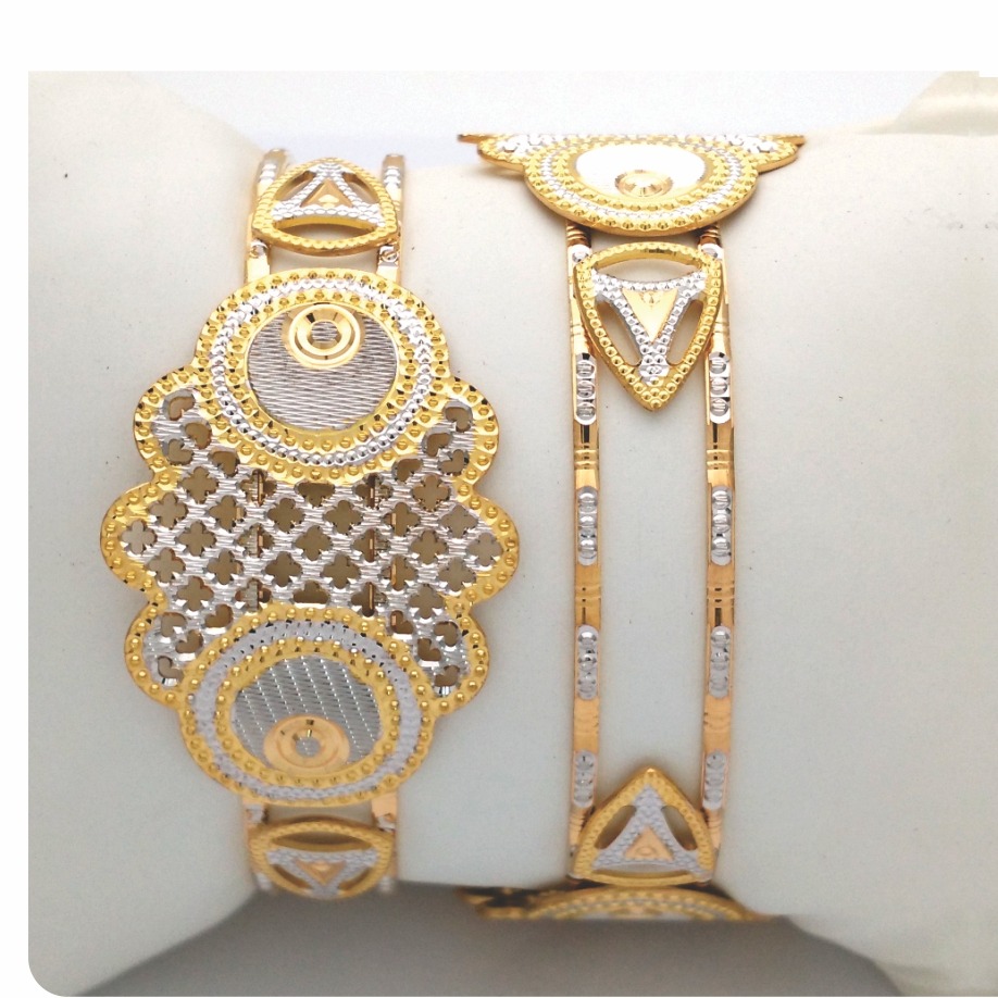 Gold Hallmark CNC LASER Bangle - CLJ997