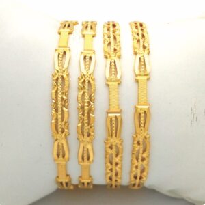 Gold Hallmark Rawa Bangle - 21/2lr981