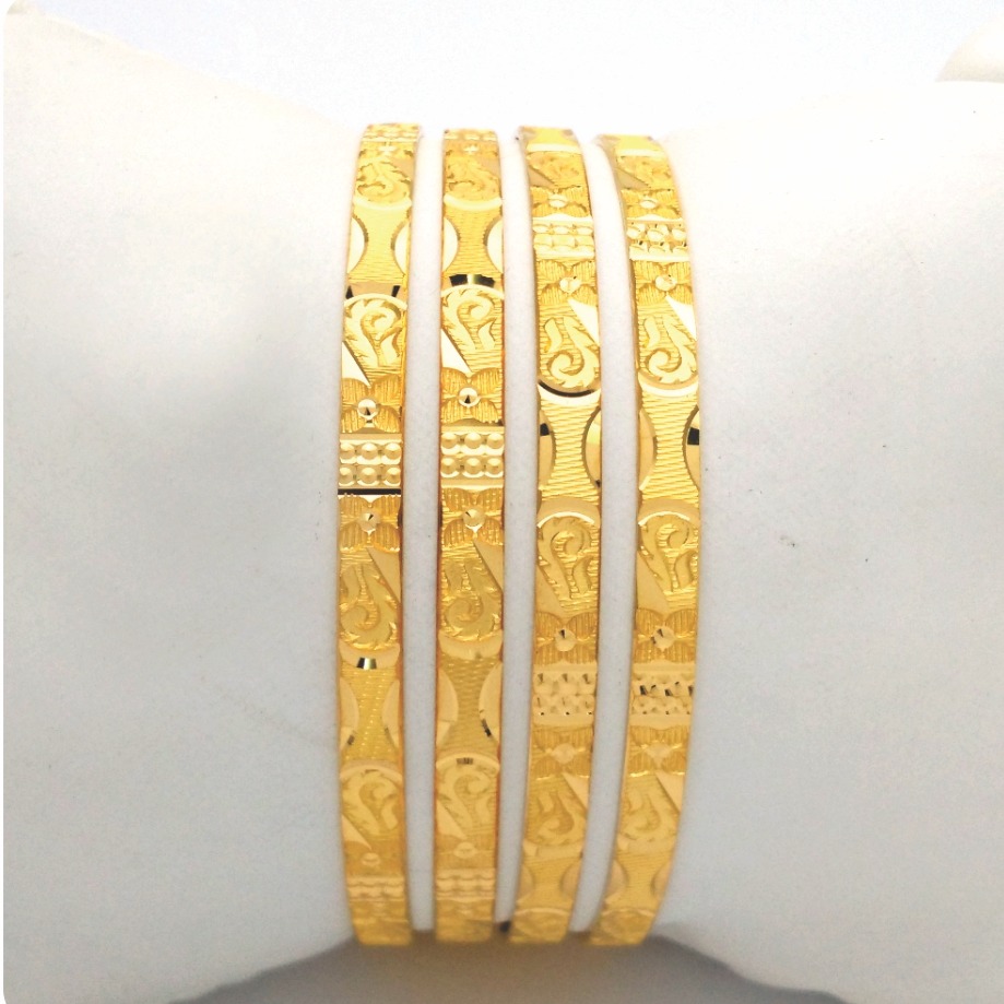 Gold Hallmark KHILA Bangle - PK959
