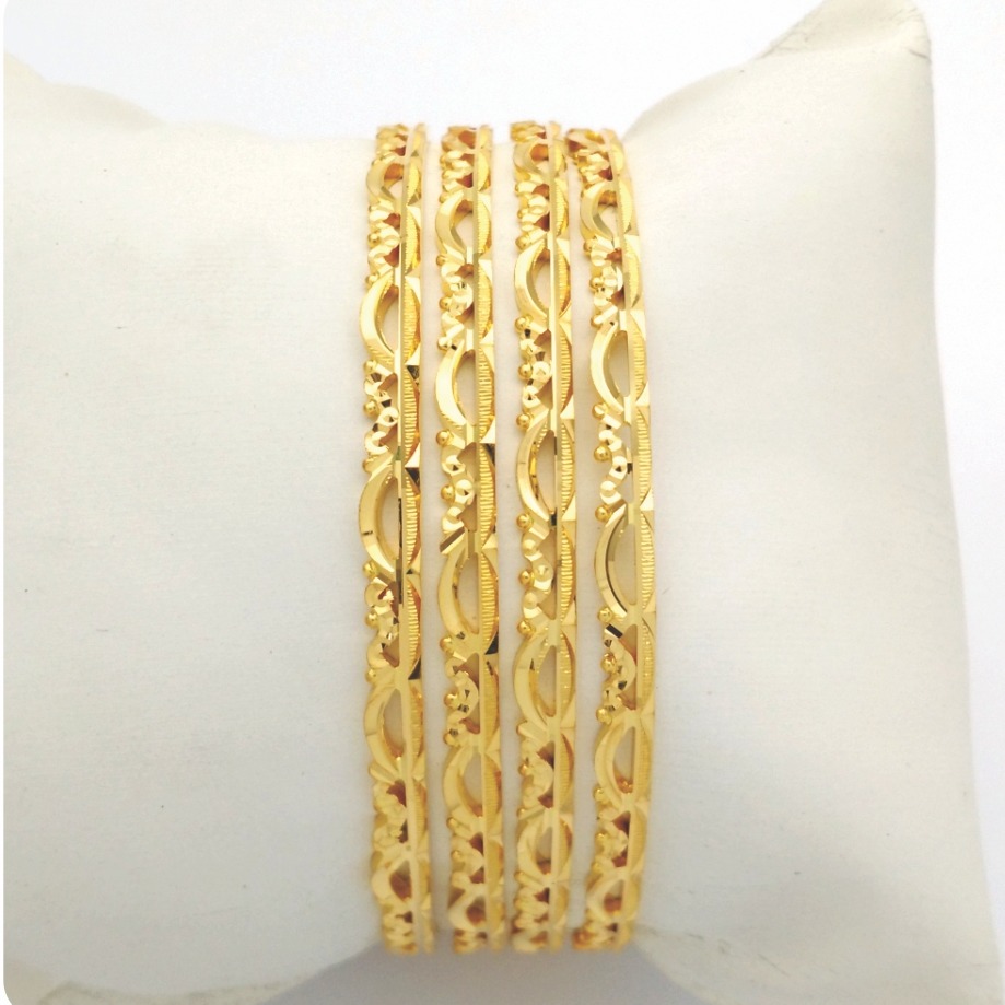 Gold Hallmark RAWA Bangle - 2LR954