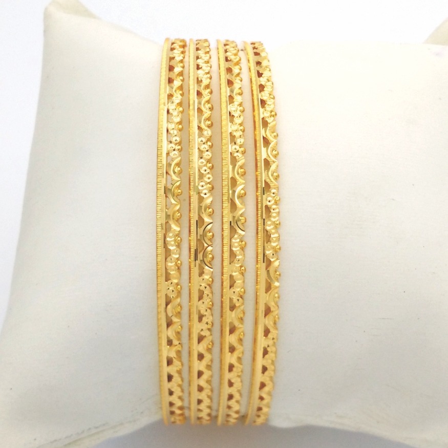 Gold Hallmark RAWA Bangle - 2LR953