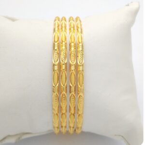 Gold Hallmark HOLLO Bangle - IP933