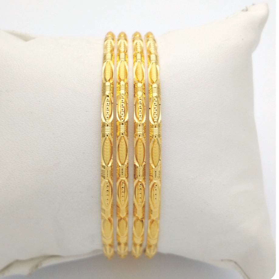 Gold Hallmark HOLLO Bangle - IP933