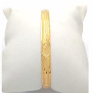 Gold Hallmark Panjabi Kada -Ks919