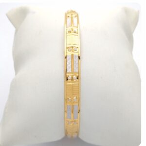 Gold hallmark panjabi kada - kS916