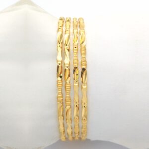 Gold Hallmark GOAL DIA Bangle - GD911