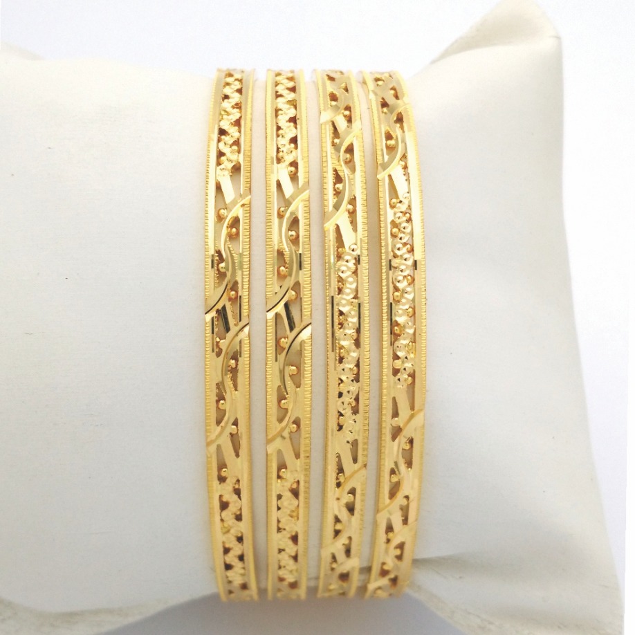 Gold Hallmark RAWA Bangle - 3LR909
