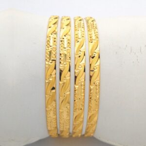 Gold Hallmark  PLAIN Bangle - HRS900
