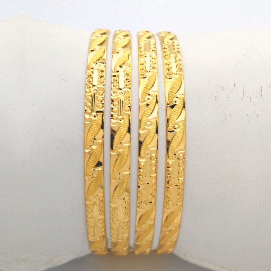 Gold Hallmark  PLAIN Bangle - HRS900