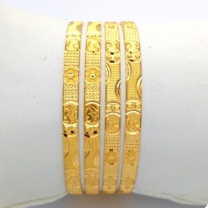 Gold Hallmark KHILA Bangle - PK879