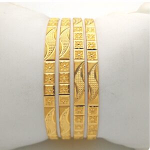 Gold Hallmark KHILA Bangle - PK876