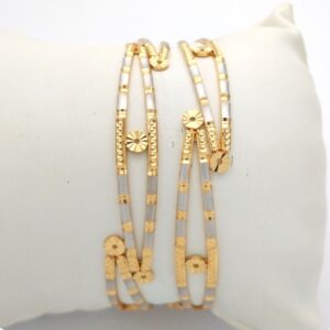 GOLD HALLMARK CNC LASER BANGLE - CLJ853