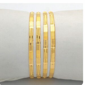GOLD HALLMARK KANAS BANGLE - DP846