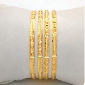 GOLD HALLMARK KANAS BANGLE - DP843