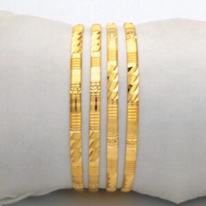 GOLD HALLMARK KANAS BANGLE - DP841