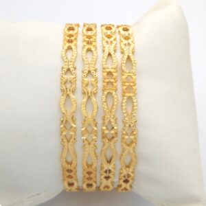 GOLD HALLMARK RAWA BANGLE - 2LR823