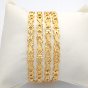 GOLD HALLMARK RAWA BANGLE - 2LR822