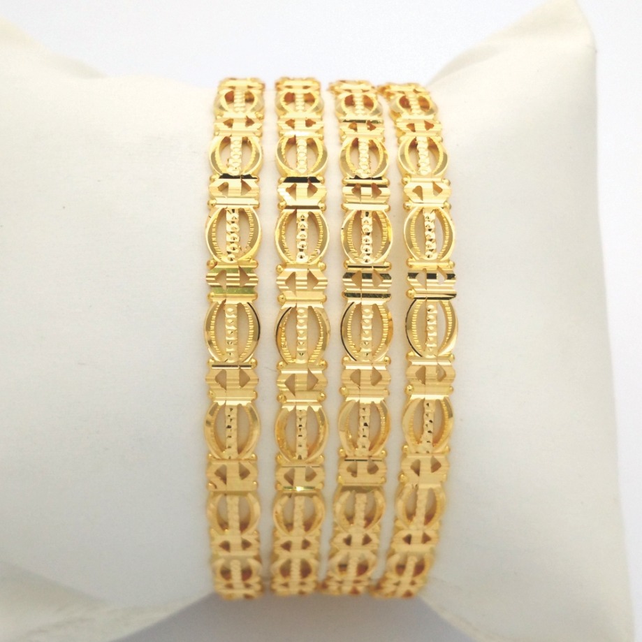 GOLD HALLMARK RAWA BANGLE - 3LR8138