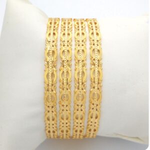 GOLD HALLMARK RAWA BANGLE - 3LR815
