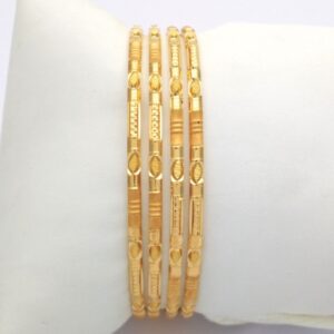 Gold Hallmark Goal Bangle - GO810