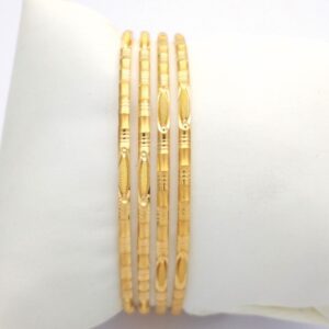 Gold Hallmark Goal Bangle - GO808