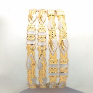 Gold Hallmark Cnc PATLA Bangle - CP787