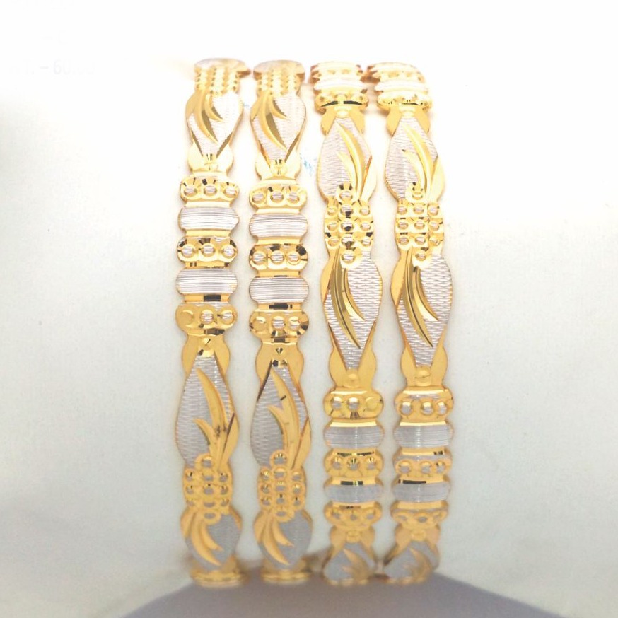 Gold Hallmark Cnc PATLA Bangle - CP787