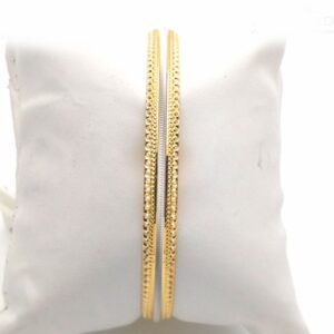 Gold hallmark panjabi kada - kS745