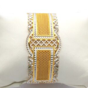 Gold hallmark cnc lock + jali - LL729