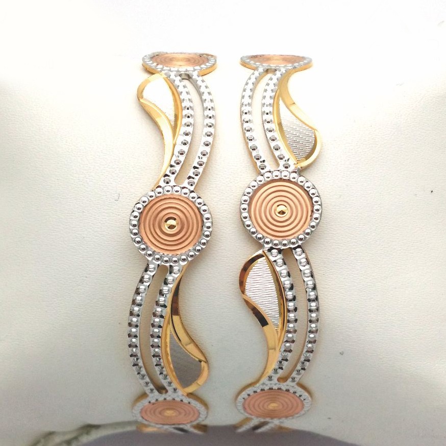 Gold hallmark cnc bangle - cp638