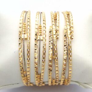 Gold hallmark tar mani bangle - clj630