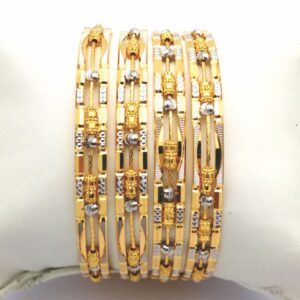 Gold hallmark tar mani bangle - sML629