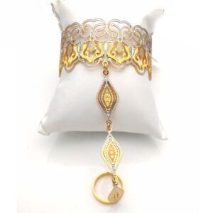 Gold hallmark PANJA PATLA - CLJ623