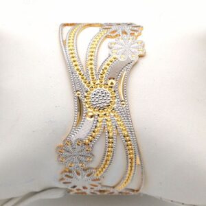 Gold hallmark cnc bangle - CP611
