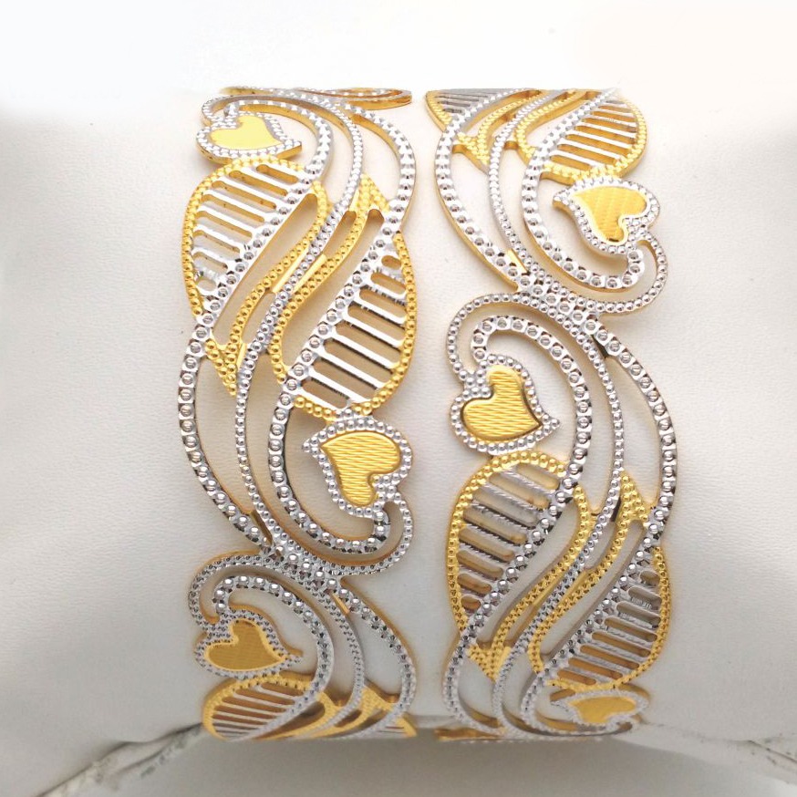 Gold hallmark cnc bangle - CP607
