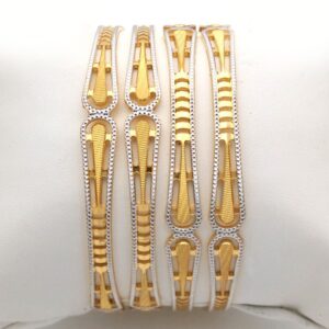 Gold Hallmark Cnc bangle - CP594