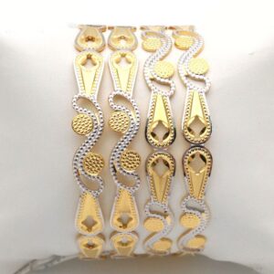 Gold Hallmark Cnc bangle - CP592
